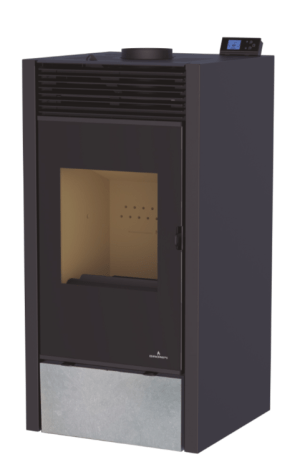 Salamandra a Lenha e Pellets 11kw